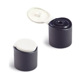 Bicolor cylindrical flip-top cap 24/415 (#807)